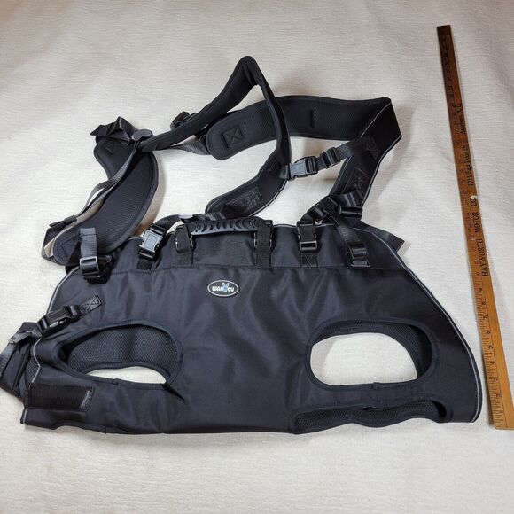 Waktu Dog Carrier Pet Pets Animals Dogs Medium Large Black Transport Luggage - Picture 8 of 11